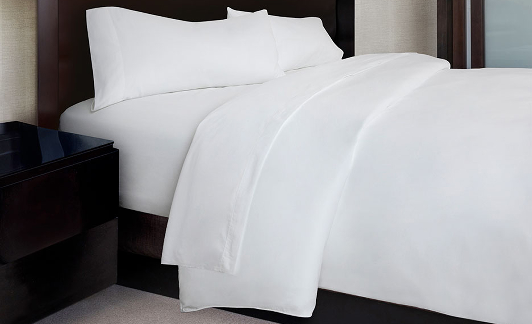 Crafted from silky, soft 300-thread-count linen, Borgata Linens