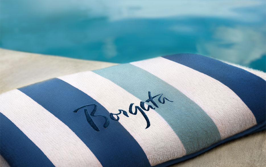 Striped Pool Towel