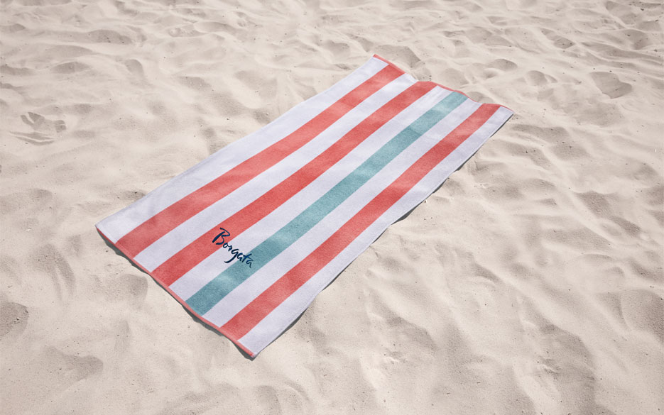 Striped Pool Towel